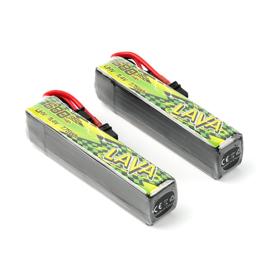 Bateria BetaFPV LAVA II 3S de 680 mAh 95C, maxima autonomia para Pavo20 Pro II