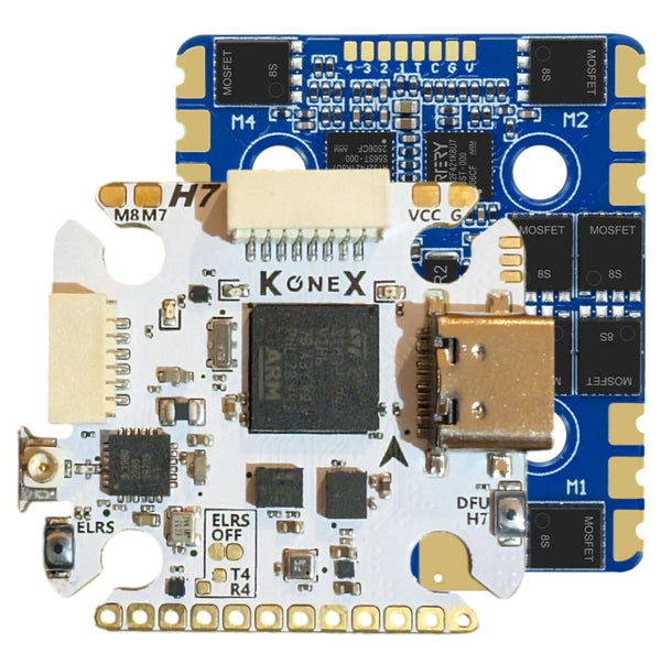 Stack KoneX H743 20x20 Plug and Play - FC + ESC para Dron FPV