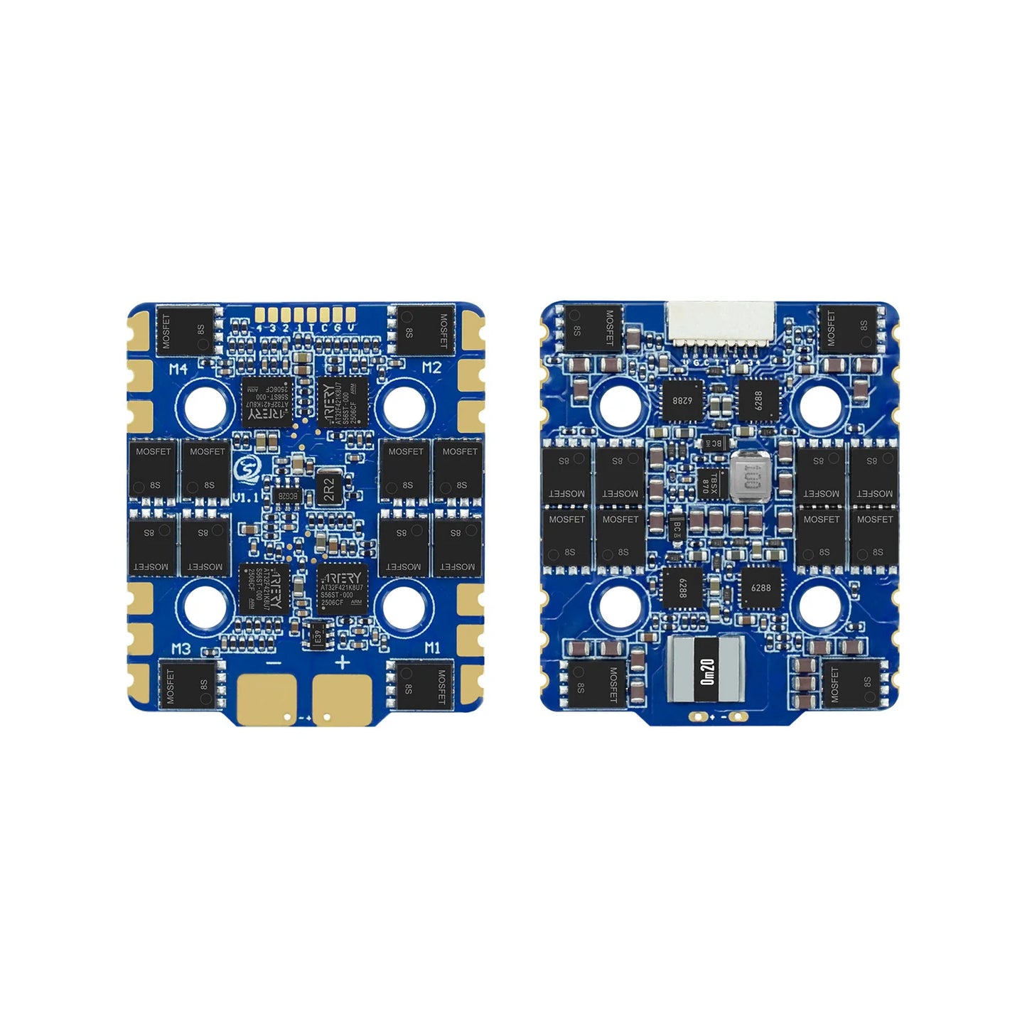 SEQURE Blueson A1 / 8S 70A ESC / AM32 / 128KHz / 4IN1 ESC 20x20