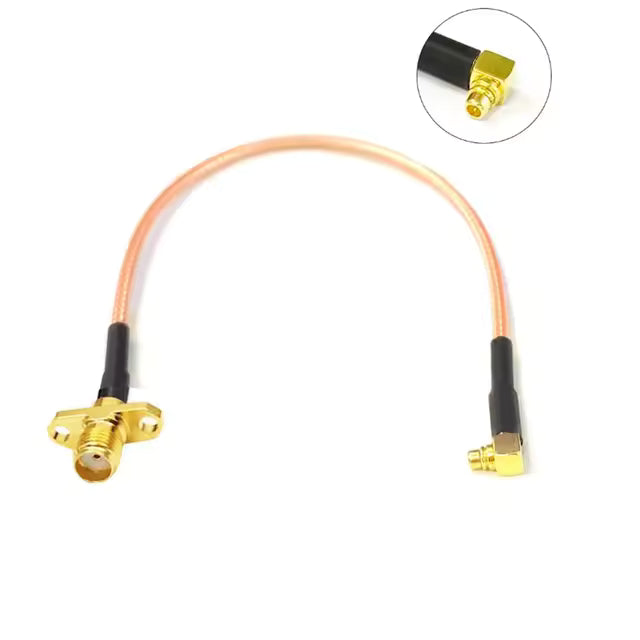 Pigtail MMCX-JW to RPSMA-KF2 90 grados