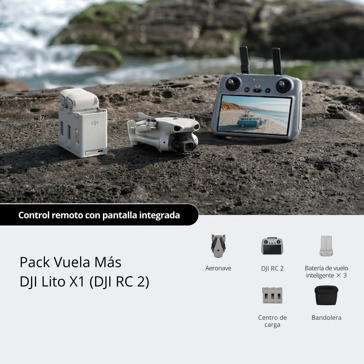 DJI Lito X1 Pack Vuela Más con DJI RC 2