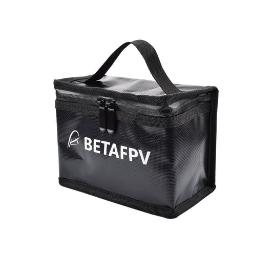Bolsa ignifuga BetaFPV negra para baterias LiPo de dron
