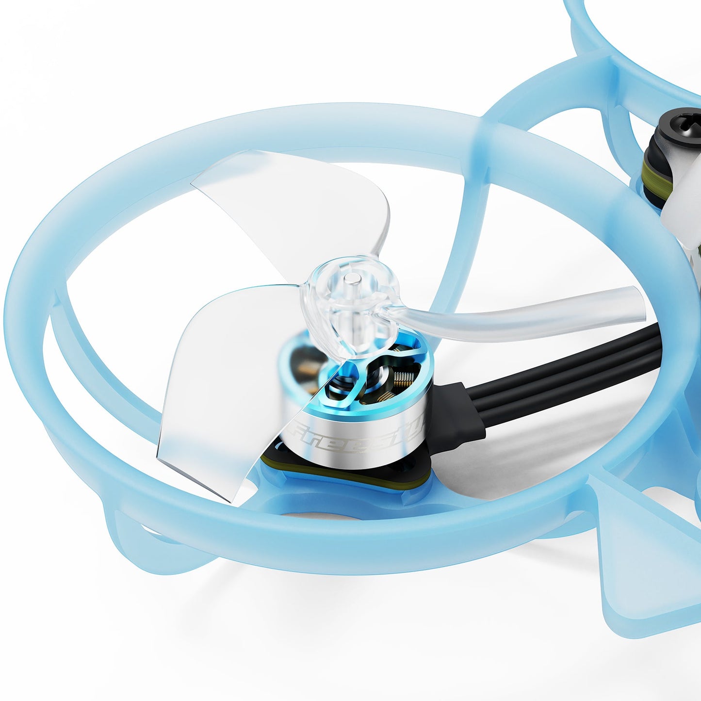 Motores 0702 de 25000KV y helices GF 1219S del BetaFPV Air65 II Freestyle