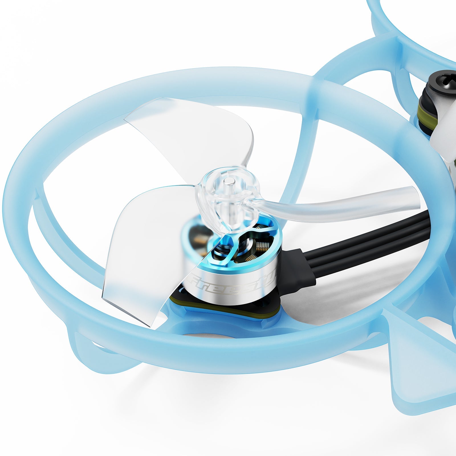 Motores 0702 de 25000KV y helices GF 1219S del BetaFPV Air65 II Freestyle