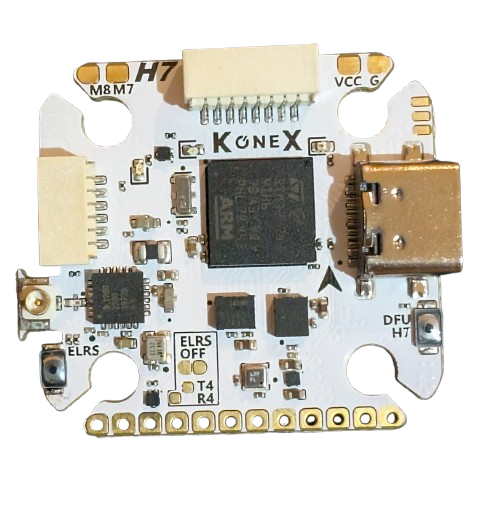 Placa de vuelo (FC) KoneX H743 con receptor ELRS integrado