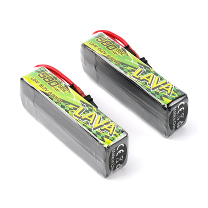 Batería LAVA II 4S con balanceador JST-XH2.54 y cable de silicona 18AWG