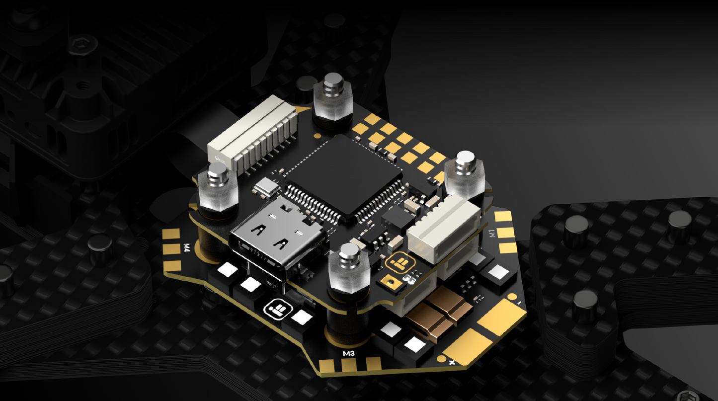 Stack Borg Mini F7 y ESC Borg Mini 60A del Nazgul Evoque F5 V3