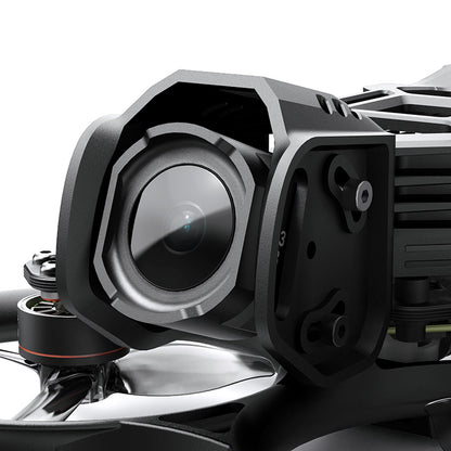 Detalle del soporte antivibracion de la camara DJI O4 Pro