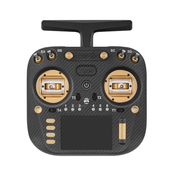 Emisora RadioMaster TX15 MAX Gold ExpressLRS con batería incorporada