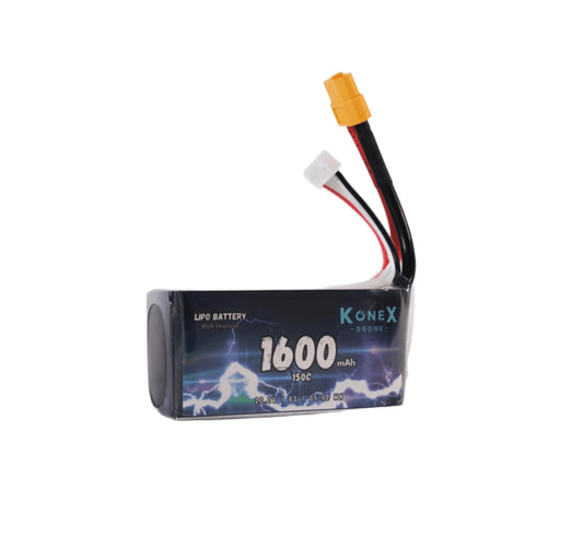 KoneX LiPo 6s 1600 mAh 150C