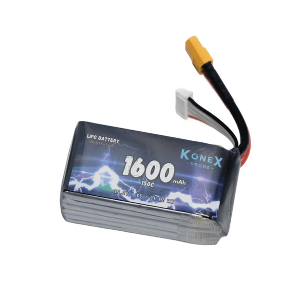 Batería LiPo KoneX 6S 1600mAh 150C para drone FPV