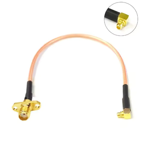Pigtail MMCX-JW to RPSMA-KF2 90 grados