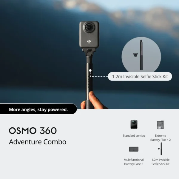 DJI Osmo 360 Adventure Combo - Imagen 6